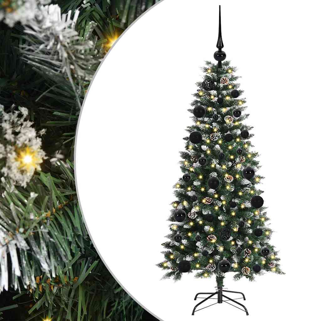 Dirbtinė Kalėdų eglutė Žalia 120 cm PVC, plastikas ir plienas