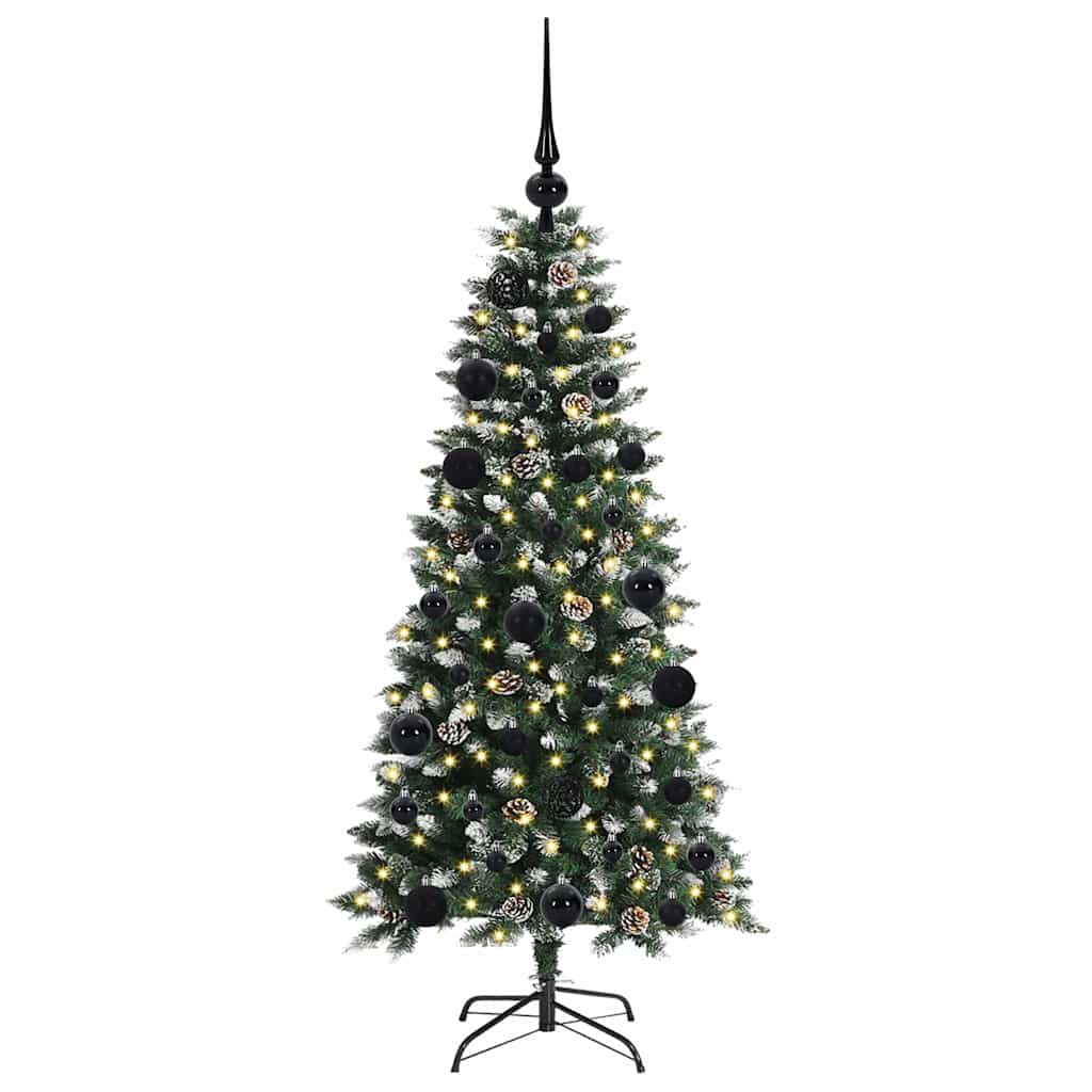 Dirbtinė Kalėdų eglutė Žalia 120 cm PVC, plastikas ir plienas