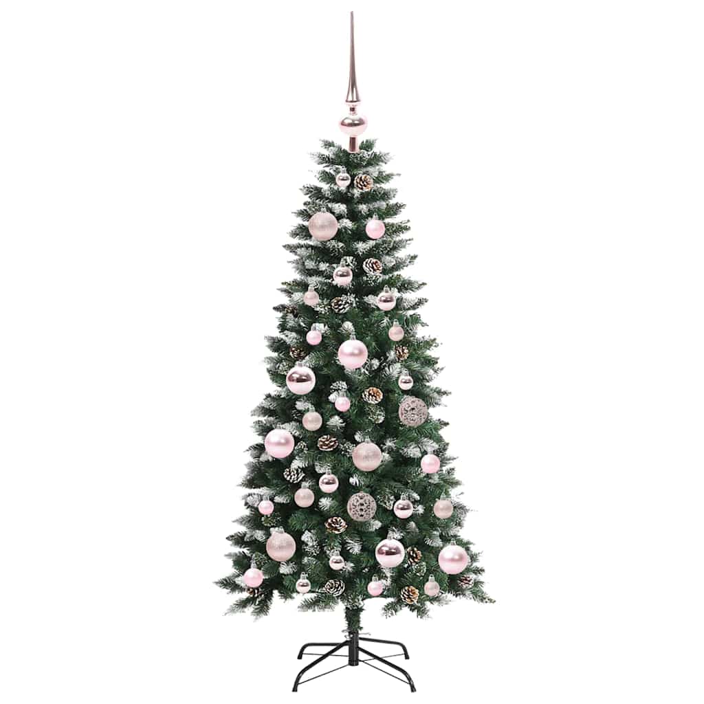 Artificial Christmas tree Green 120 cm PVC, plastic and steel
