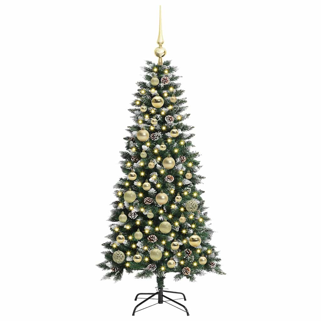 Dirbtinė Kalėdų eglutė Žalia 120 cm PVC, plastikas ir plienas