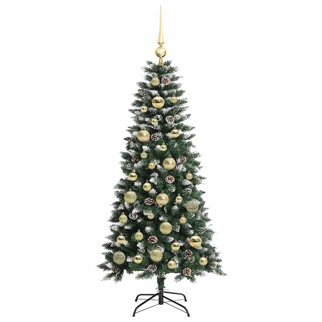 Dirbtinė Kalėdų eglutė Žalia 120 cm PVC, plastikas ir plienas
