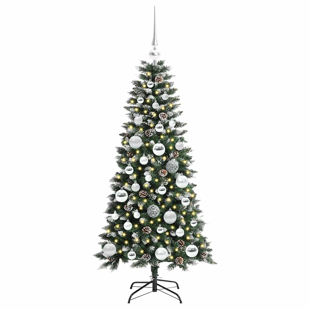 Dirbtinė Kalėdų eglutė Žalia 120 cm PVC, plastikas ir plienas