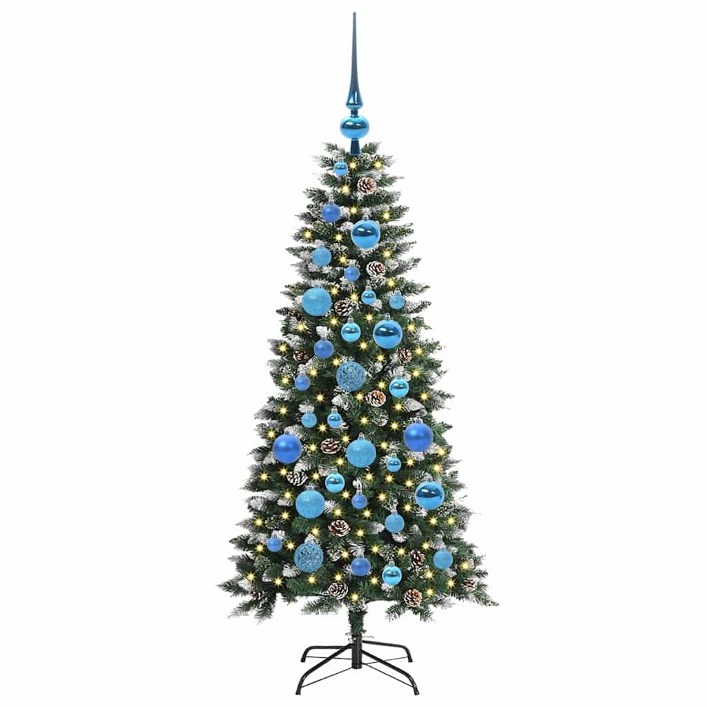 Dirbtinė Kalėdų eglutė Žalia 120 cm PVC, plastikas ir plienas
