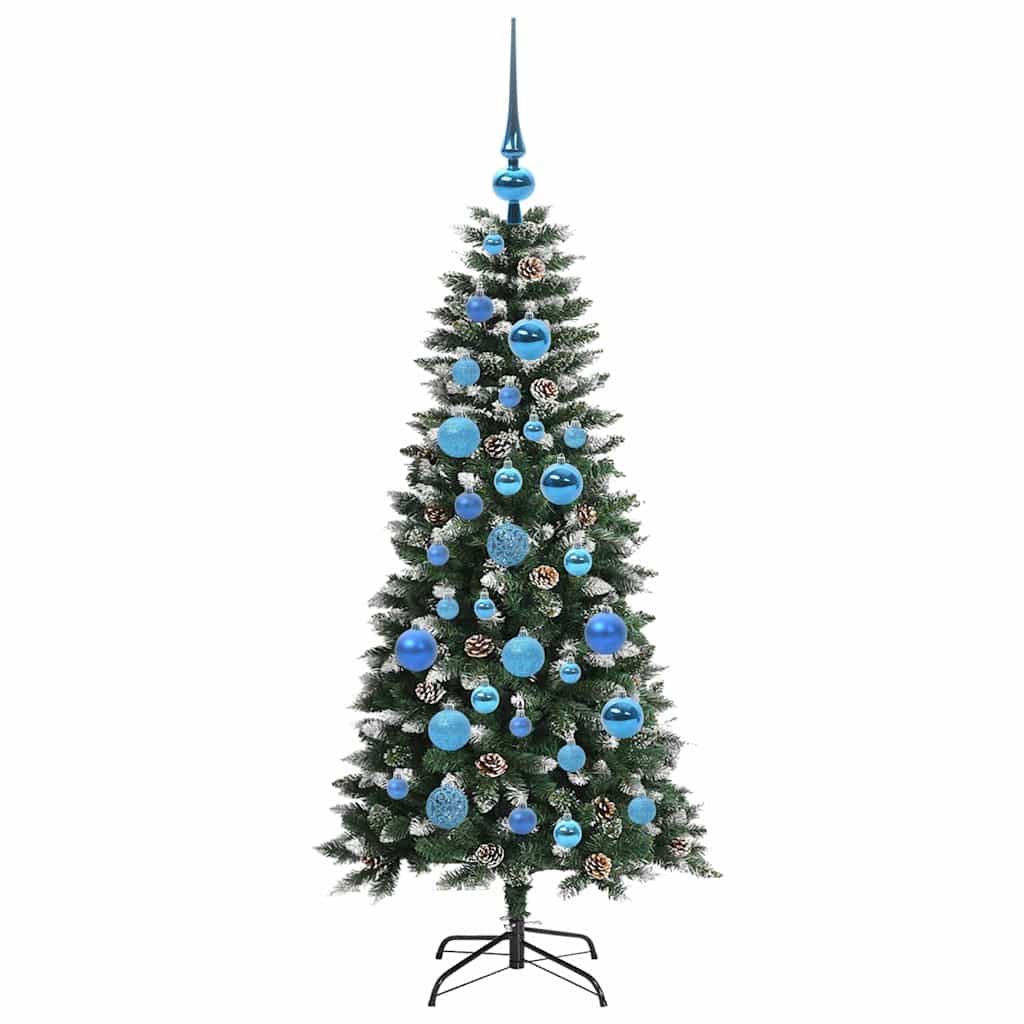 Dirbtinė Kalėdų eglutė Žalia 120 cm PVC, plastikas ir plienas