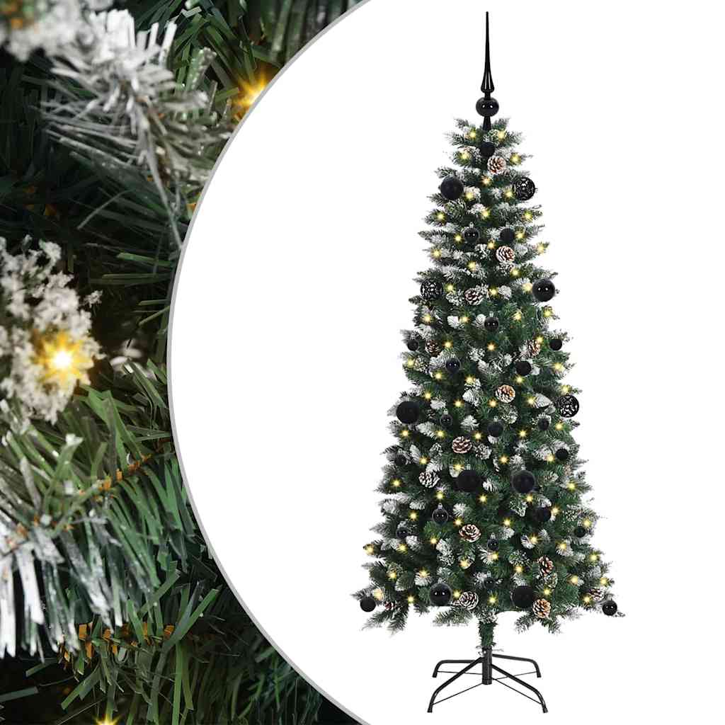 Mākslīgā Ziemassvētku eglīte HORIZON VALE, zaļa, 150 cm, plastmasa un tērauds