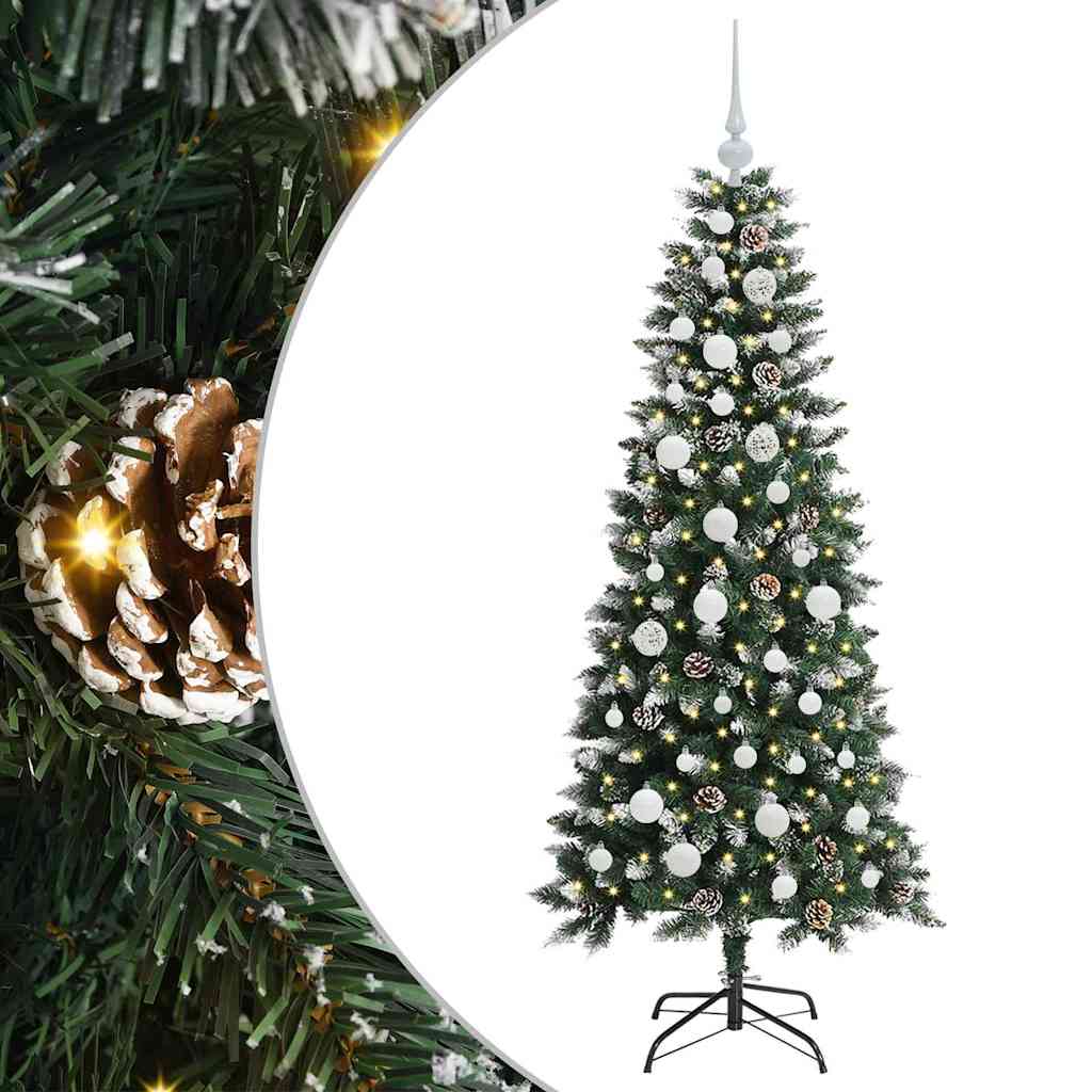Artificial Christmas Tree HORIZON VALE, Green 150 cm, plastic and steel
