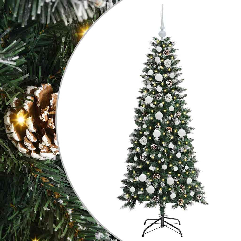 Artificial Christmas Tree HORIZON VALE, Green 150 cm, plastic and steel
