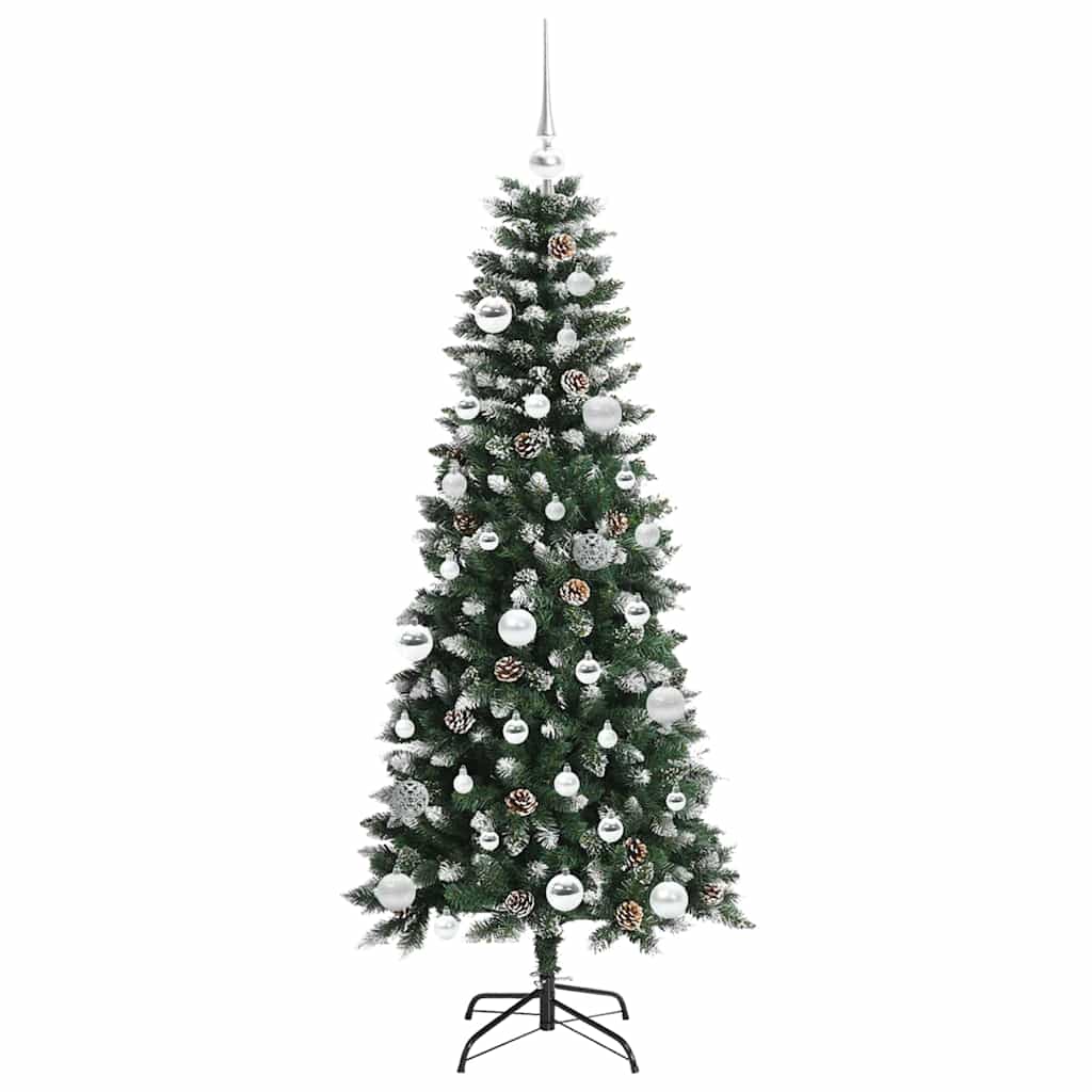 Dirbtinė Kalėdų eglutė Žalia 150 cm PVC, plastikas ir plienas