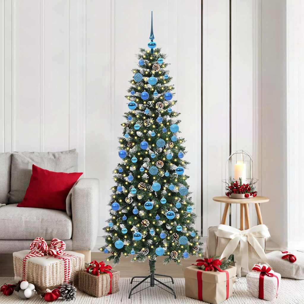 Artificial Christmas tree HOLLOW ARCTIC, Green 180 cm, plastic and steel