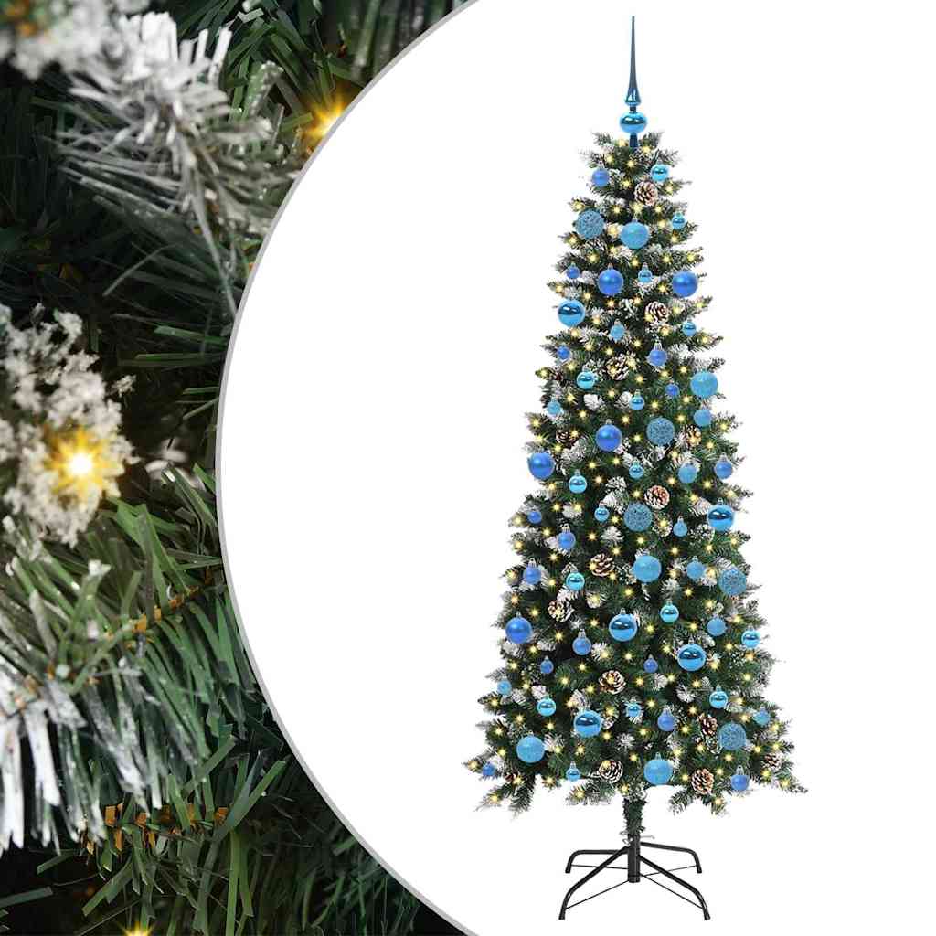 Artificial Christmas tree HOLLOW ARCTIC, Green 180 cm, plastic and steel