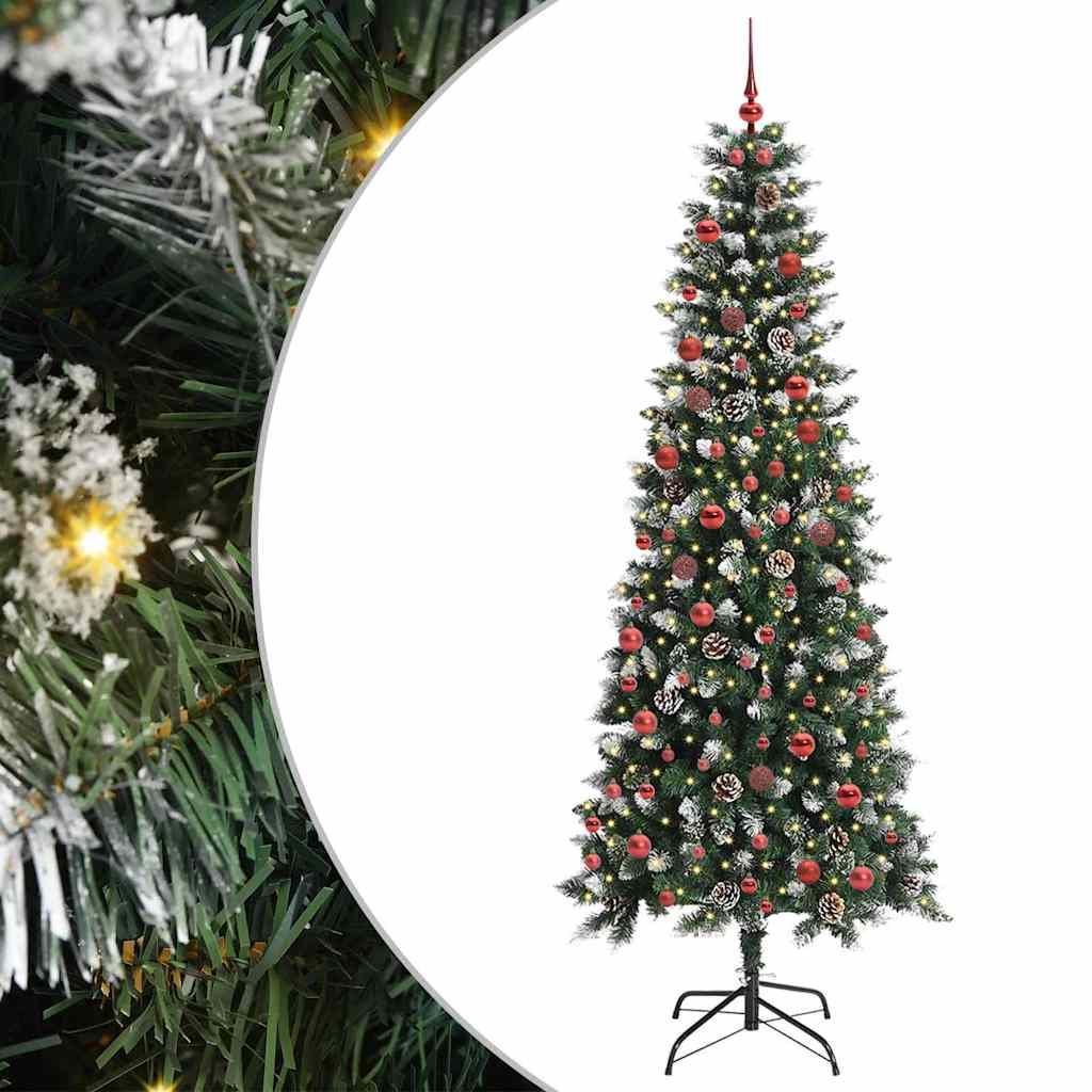 Dirbtinė Kalėdų eglutė GROVE AURORA, Žalia 210 cm. , plastikas ir plienas