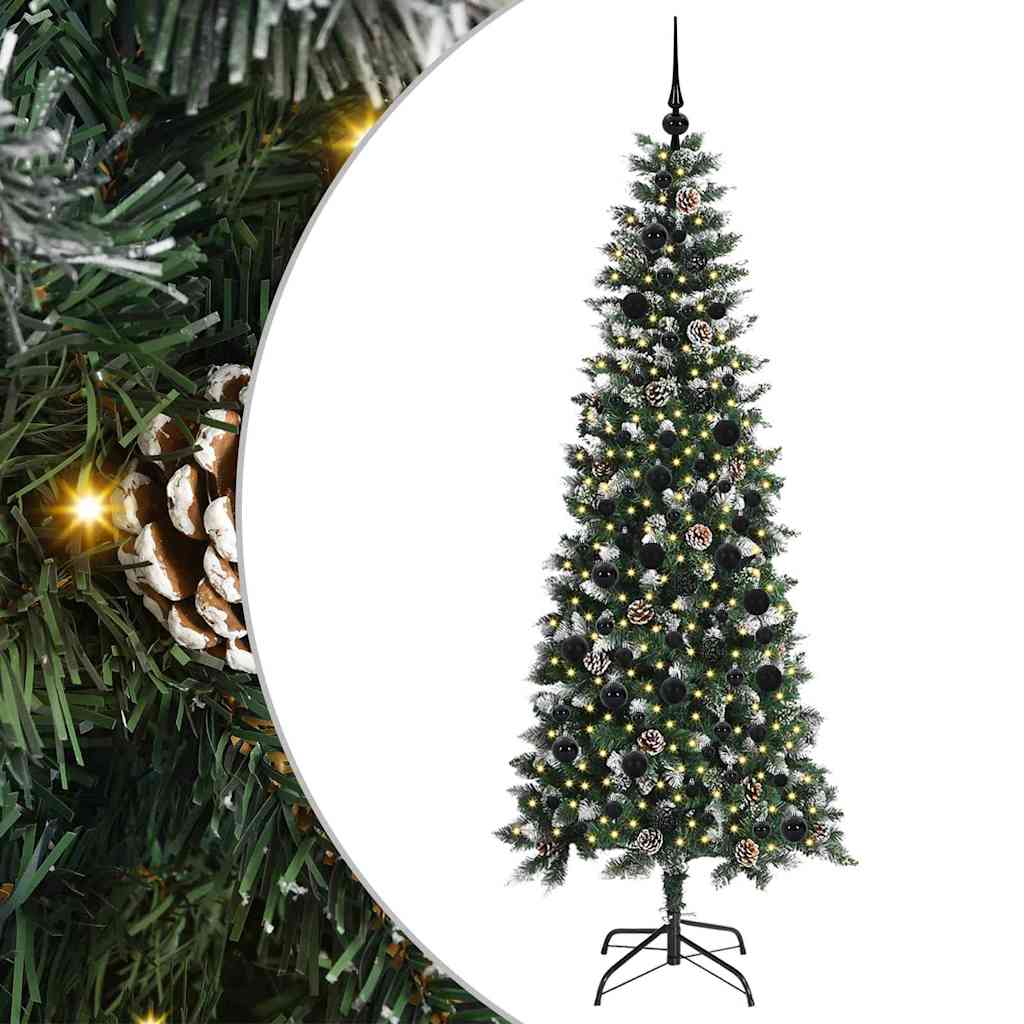 Dirbtinė Kalėdų eglutė GROVE AURORA, Žalia 210 cm. , plastikas ir plienas