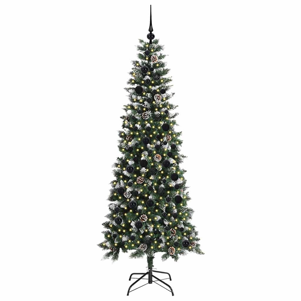 Dirbtinė Kalėdų eglutė GROVE AURORA, Žalia 210 cm. , plastikas ir plienas