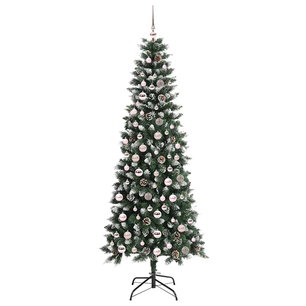 Dirbtinė Kalėdų eglutė GROVE AURORA, Žalia 210 cm. , plastikas ir plienas