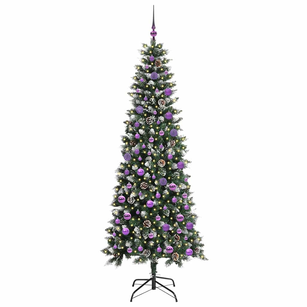 Dirbtinė Kalėdų eglutė GROVE AURORA, Žalia 210 cm. , plastikas ir plienas