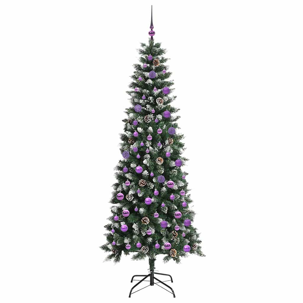 Dirbtinė Kalėdų eglutė GROVE AURORA, Žalia 210 cm. , plastikas ir plienas