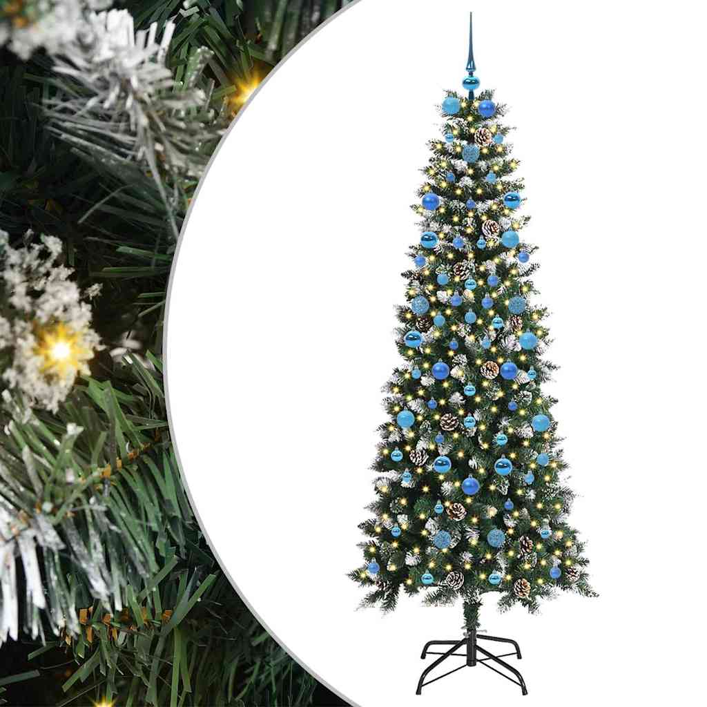 Dirbtinė Kalėdų eglutė GROVE AURORA, Žalia 210 cm. , plastikas ir plienas
