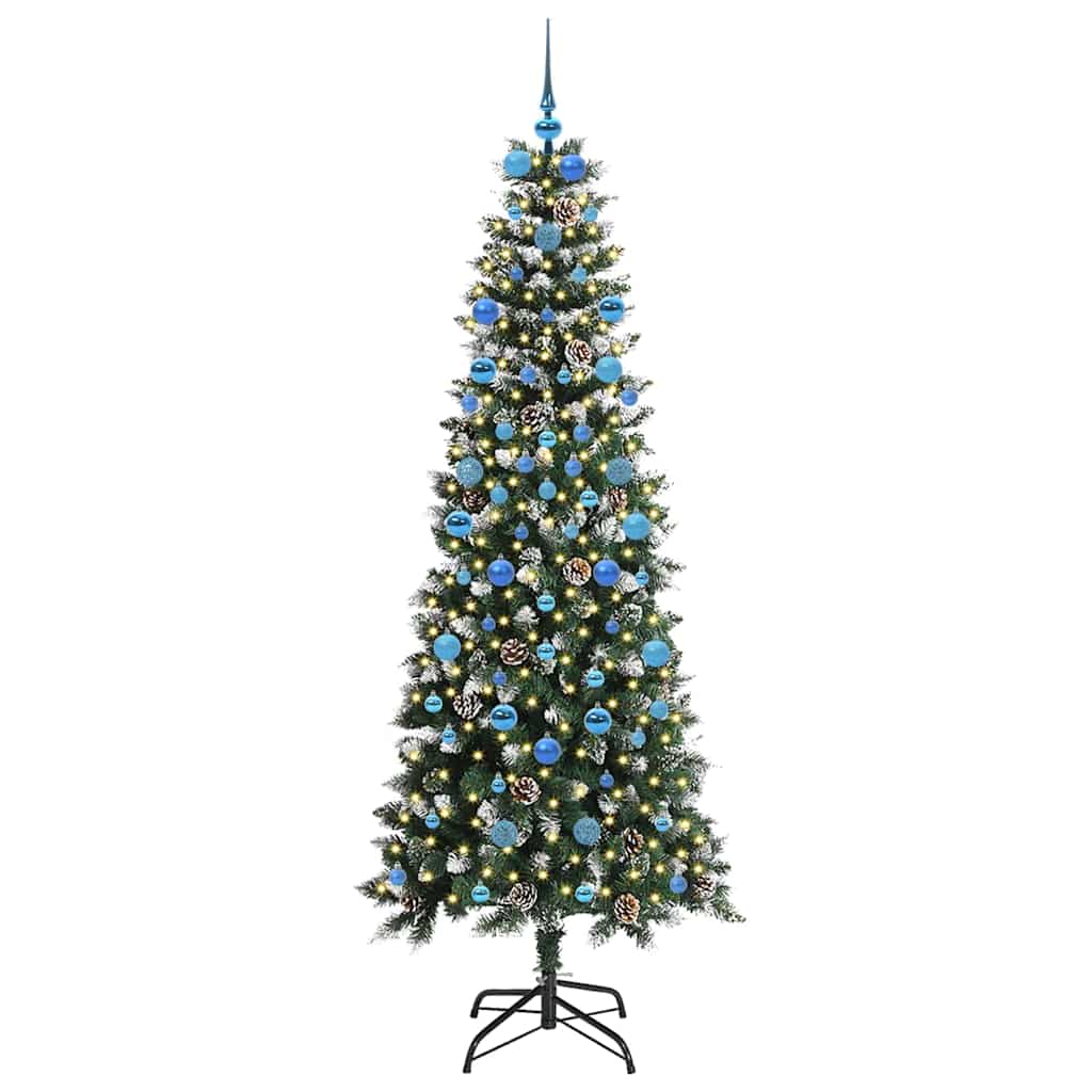 Dirbtinė Kalėdų eglutė GROVE AURORA, Žalia 210 cm. , plastikas ir plienas