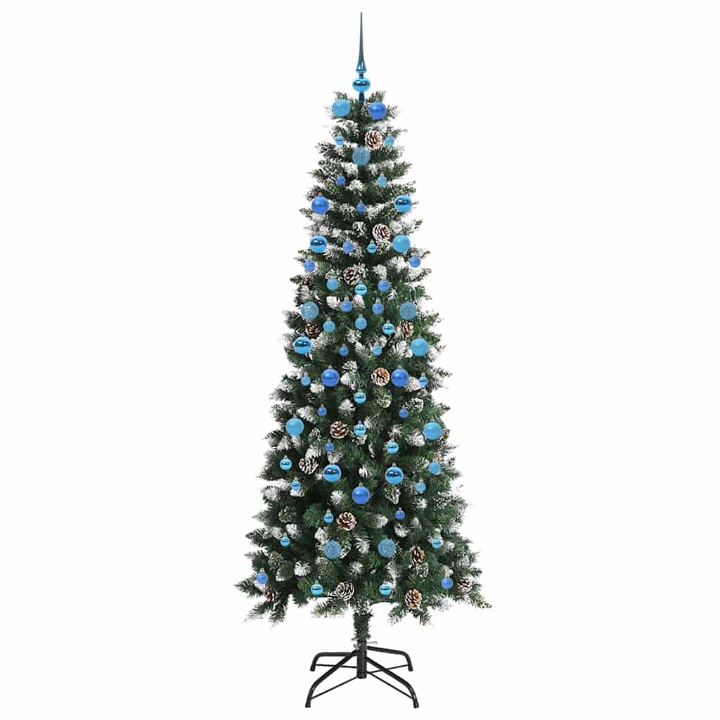 Dirbtinė Kalėdų eglutė GROVE AURORA, Žalia 210 cm. , plastikas ir plienas
