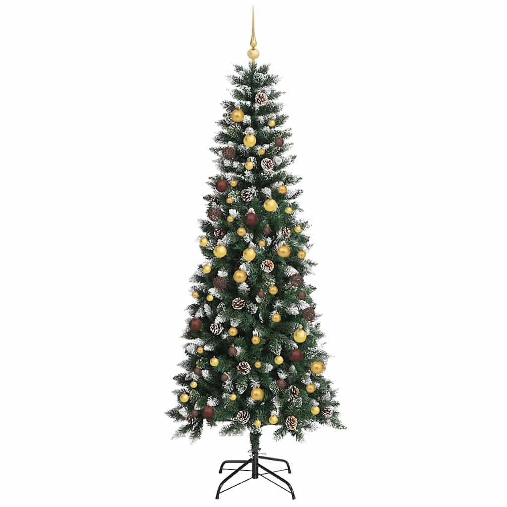 Dirbtinė Kalėdų eglutė Žalia 240 cm PVC, plastikas ir plienas