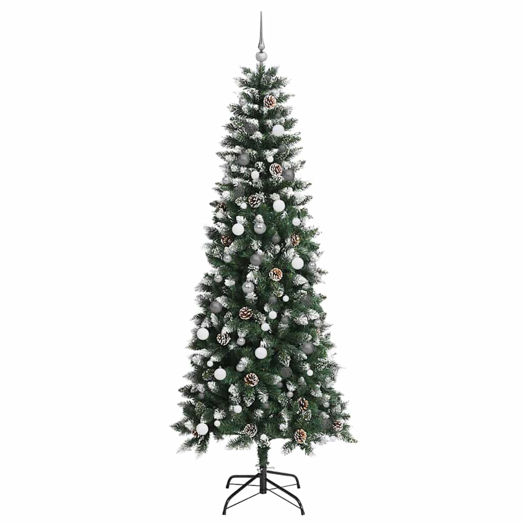 Dirbtinė Kalėdų eglutė Žalia 240 cm PVC, plastikas ir plienas