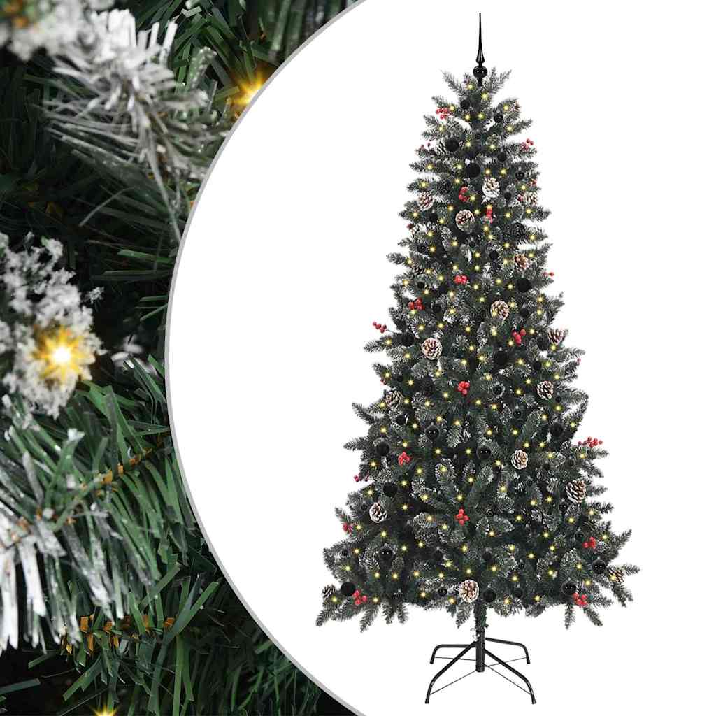 Mākslīgā Ziemassvētku eglīte POLAR HORIZON, Zaļa 240 cm, plastmasa un tērauds