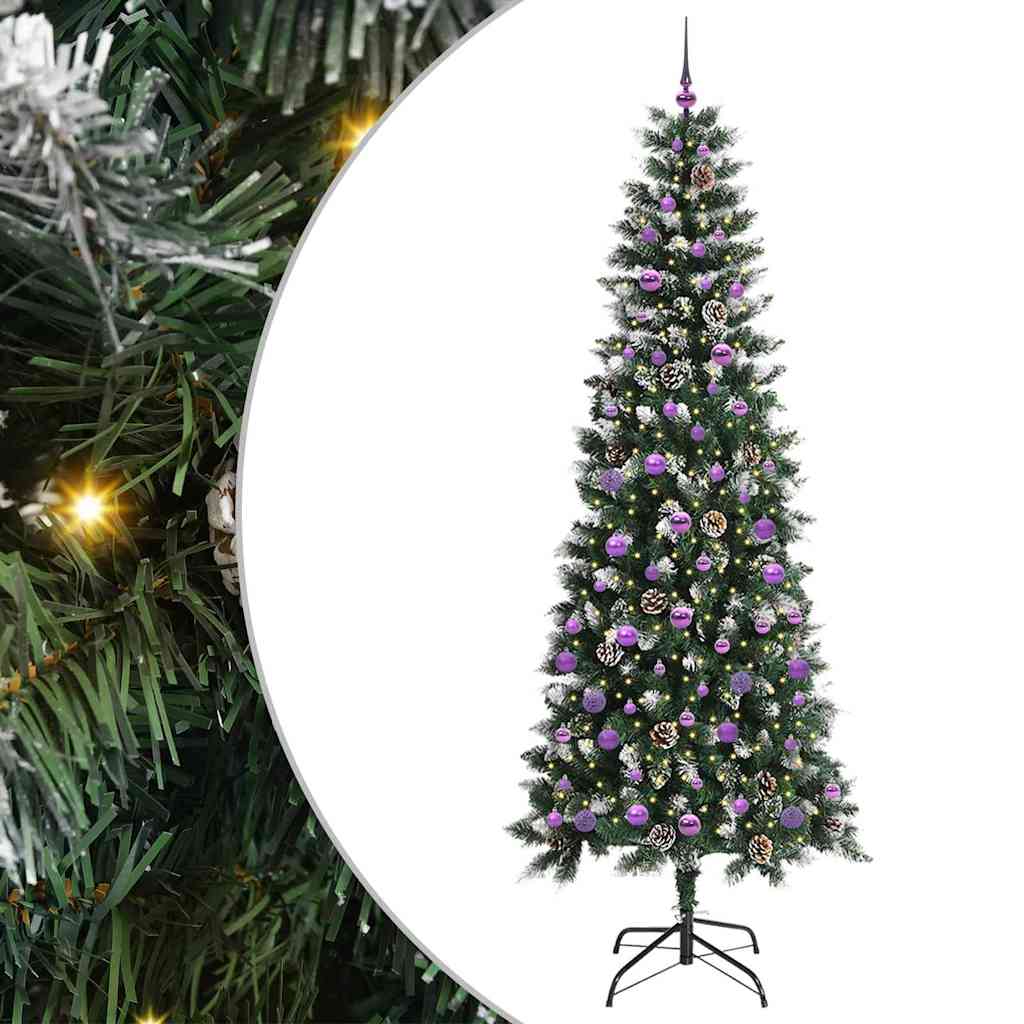 Artificial Christmas tree POLAR HORIZON, Green 240 cm, plastic and steel