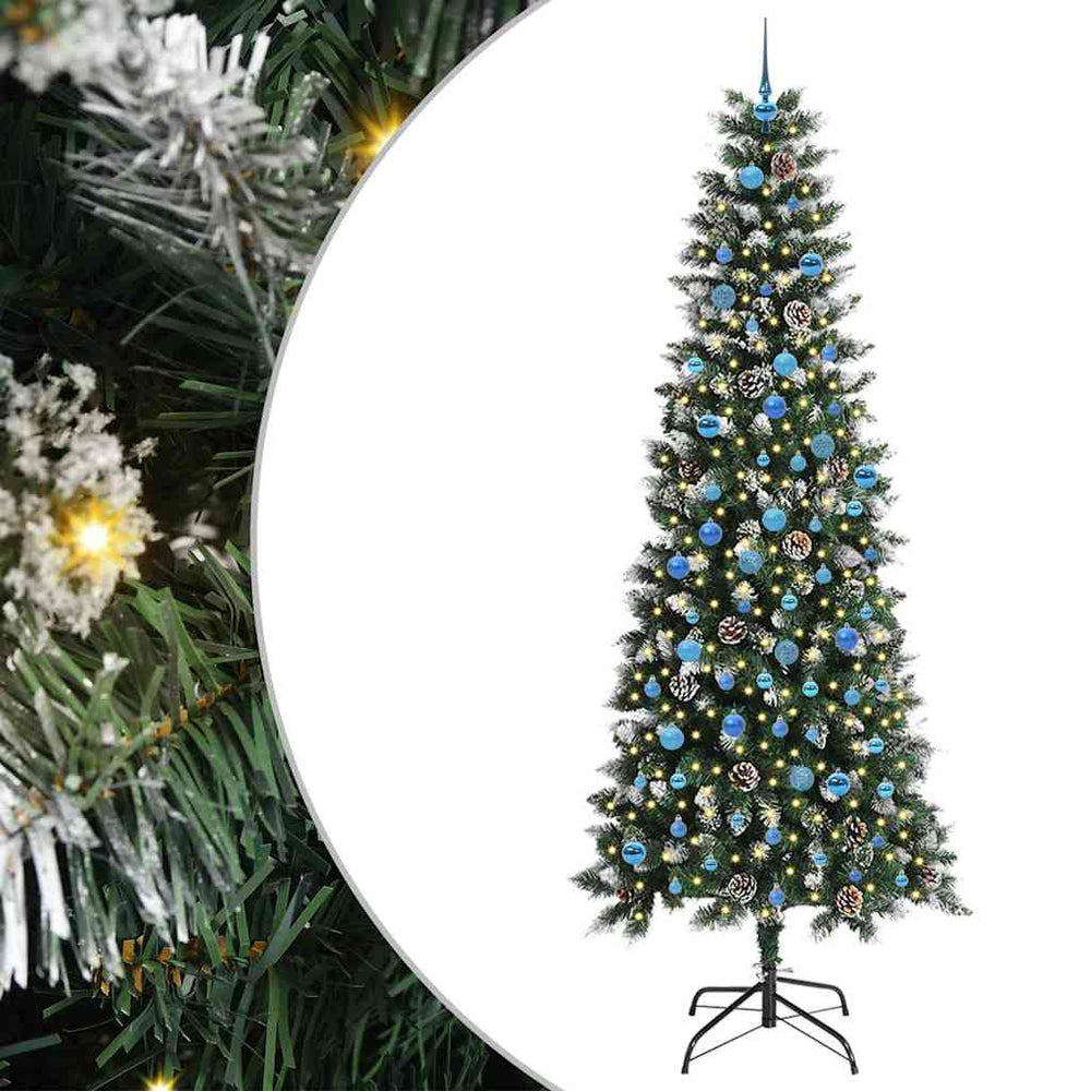 Artificial Christmas tree POLAR HORIZON, Green 240 cm, plastic and steel
