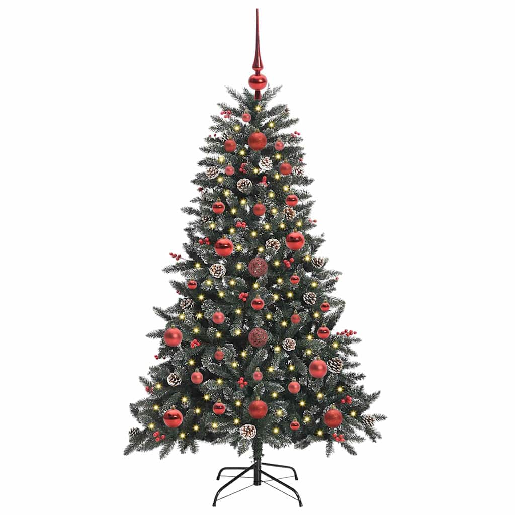 Dirbtinė Kalėdų eglutė Žalia 120 cm PVC, plastikas ir plienas