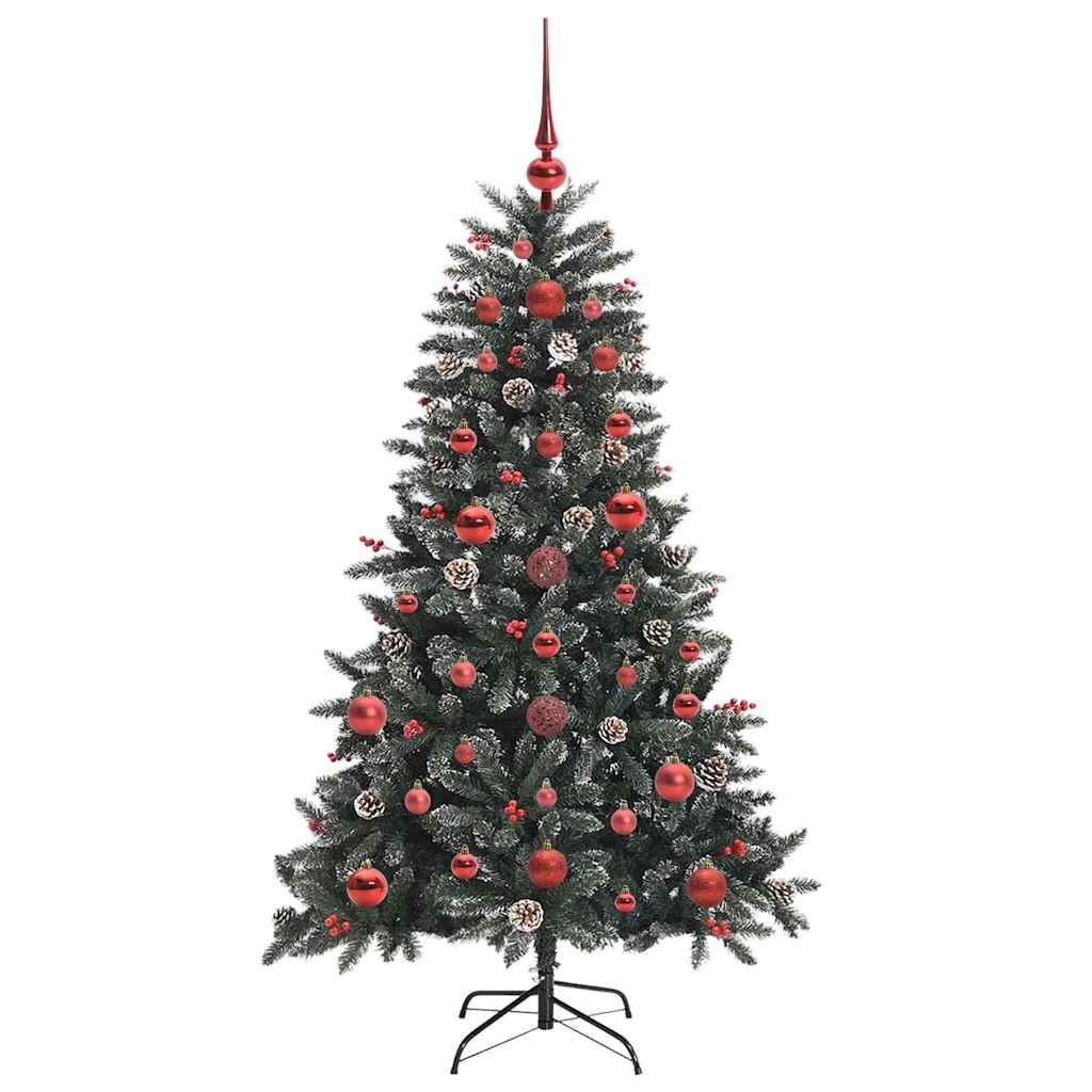 Dirbtinė Kalėdų eglutė Žalia 120 cm PVC, plastikas ir plienas