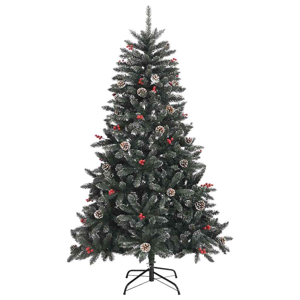 Dirbtinė Kalėdų eglutė Žalia 120 cm PVC, plastikas ir plienas