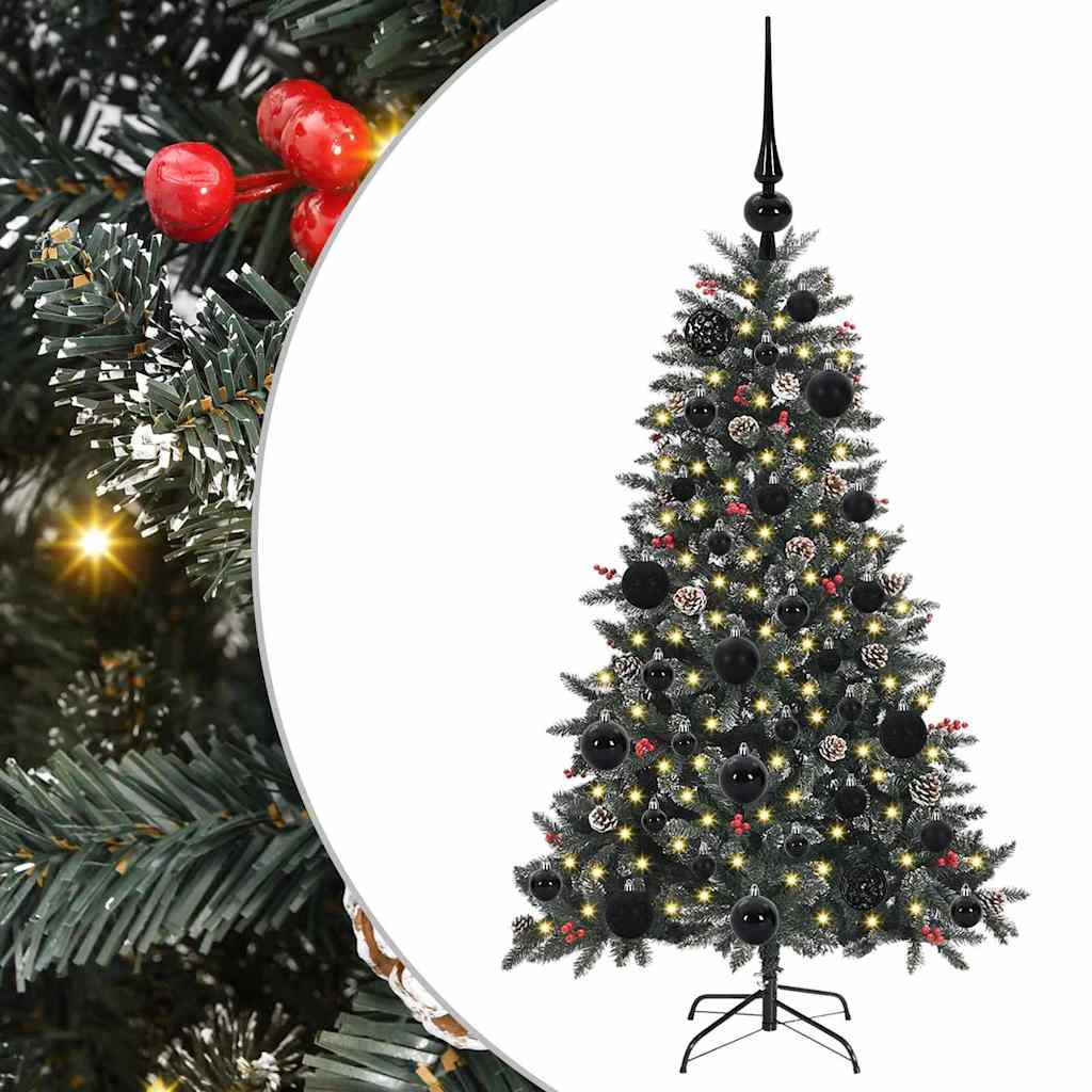 Dirbtinė Kalėdų eglutė Žalia 120 cm PVC, plastikas ir plienas