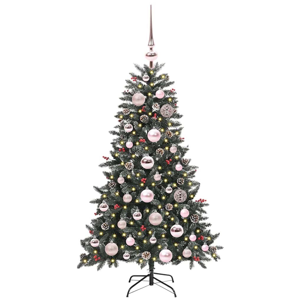 Dirbtinė Kalėdų eglutė Žalia 120 cm PVC, plastikas ir plienas