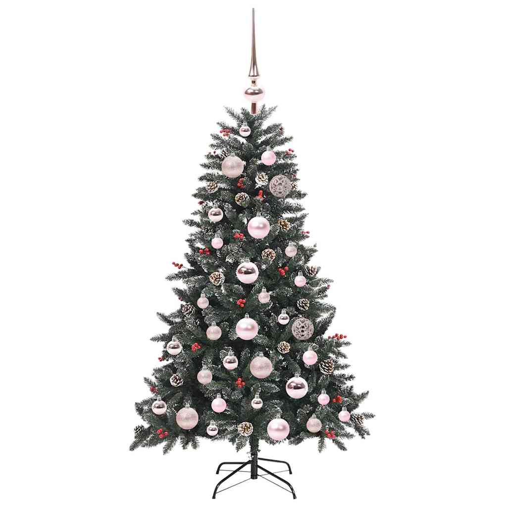 Dirbtinė Kalėdų eglutė Žalia 120 cm PVC, plastikas ir plienas