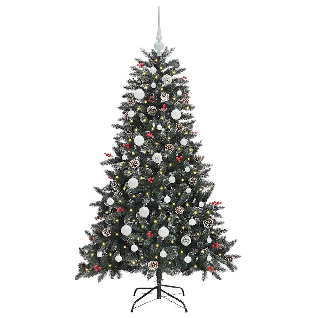 Dirbtinė Kalėdų eglutė Žalia 120 cm PVC, plastikas ir plienas
