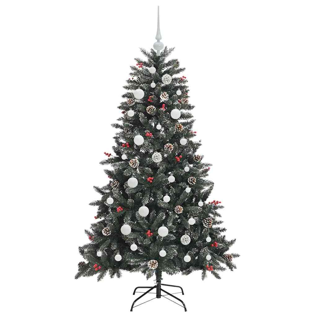 Dirbtinė Kalėdų eglutė Žalia 120 cm PVC, plastikas ir plienas