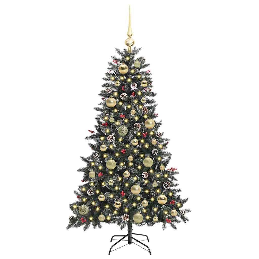 Dirbtinė Kalėdų eglutė Žalia 120 cm PVC, plastikas ir plienas