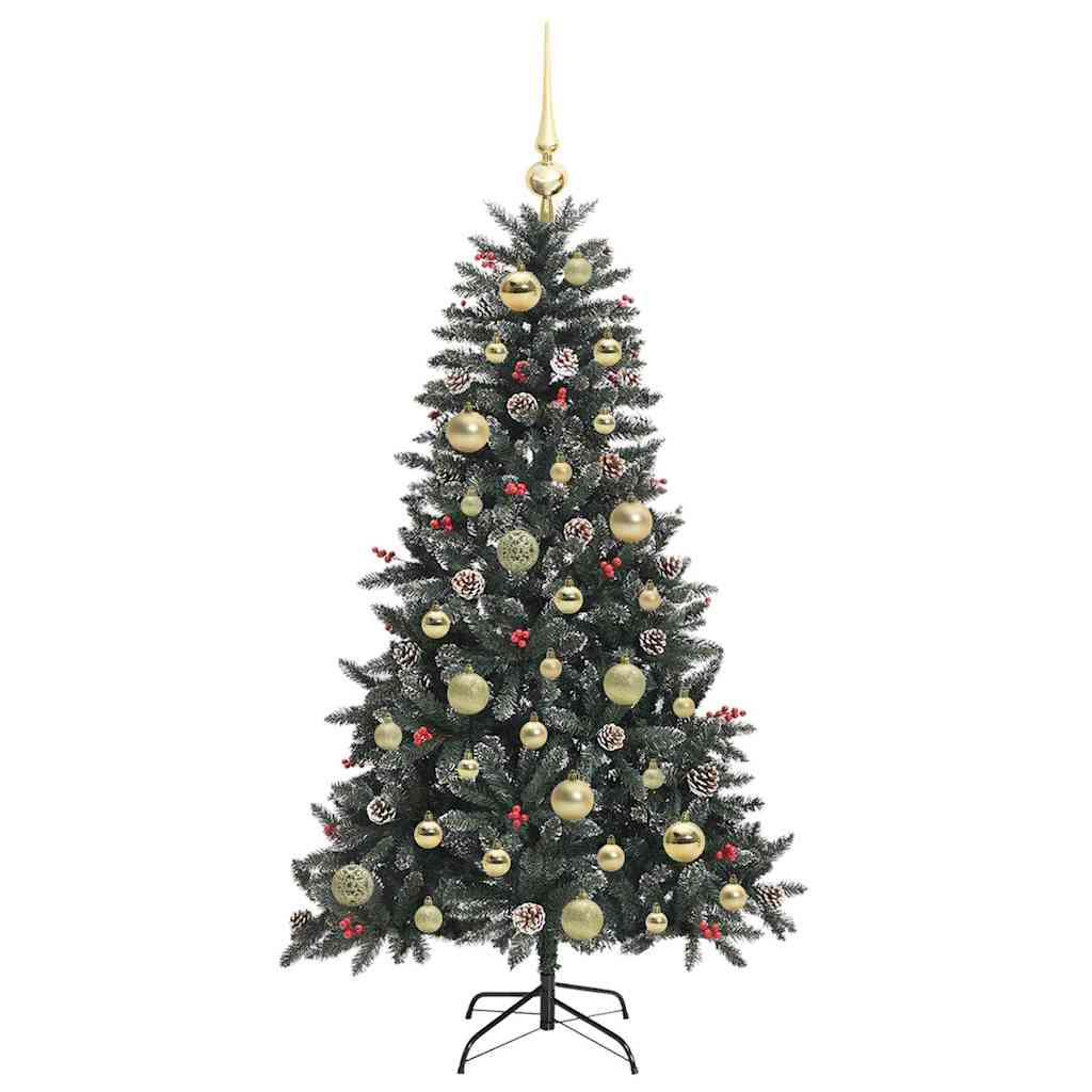 Dirbtinė Kalėdų eglutė Žalia 120 cm PVC, plastikas ir plienas
