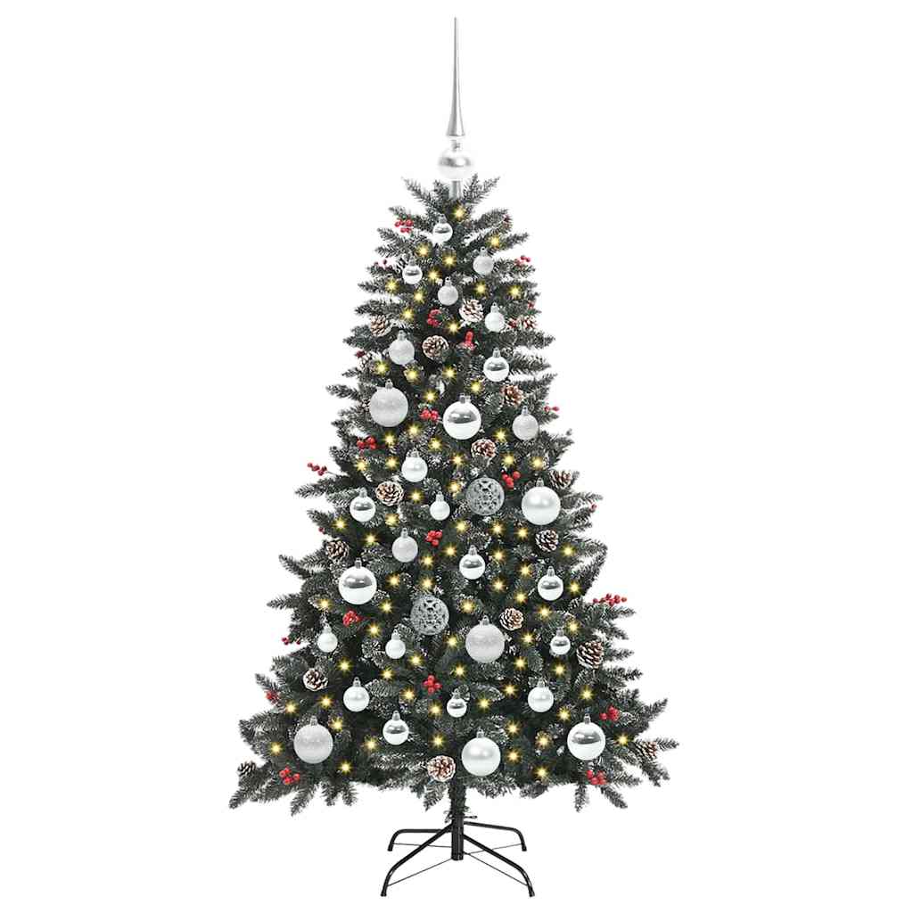 Dirbtinė Kalėdų eglutė Žalia 120 cm PVC, plastikas ir plienas