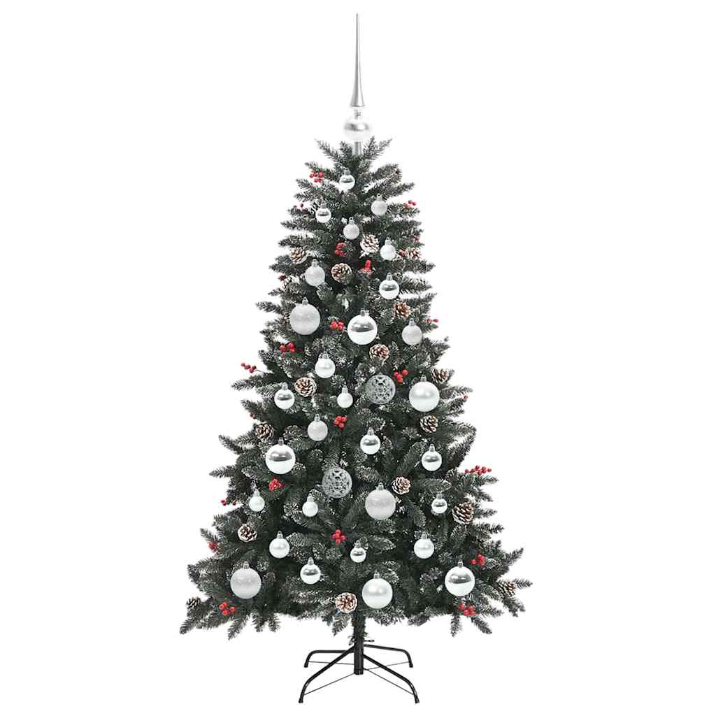 Dirbtinė Kalėdų eglutė Žalia 120 cm PVC, plastikas ir plienas