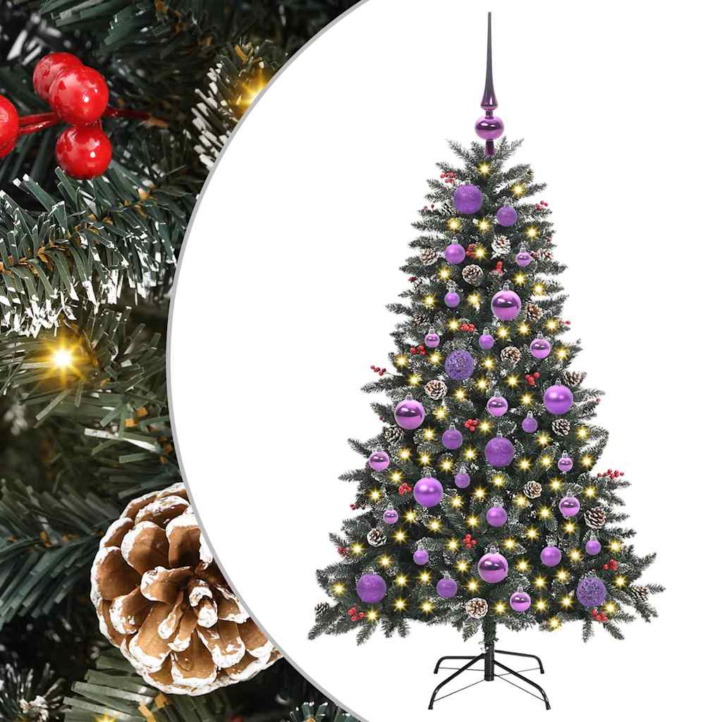 Dirbtinė Kalėdų eglutė Žalia 120 cm PVC, plastikas ir plienas