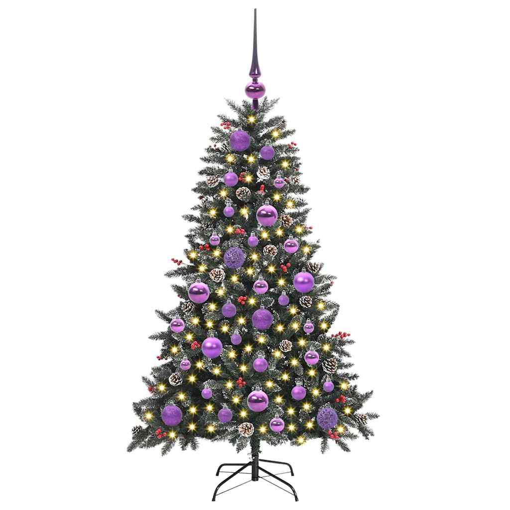 Dirbtinė Kalėdų eglutė Žalia 120 cm PVC, plastikas ir plienas