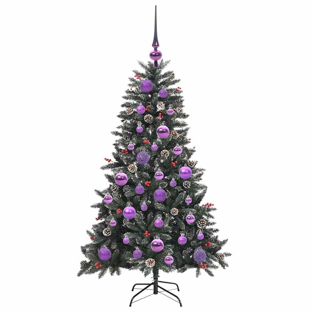 Dirbtinė Kalėdų eglutė Žalia 120 cm PVC, plastikas ir plienas