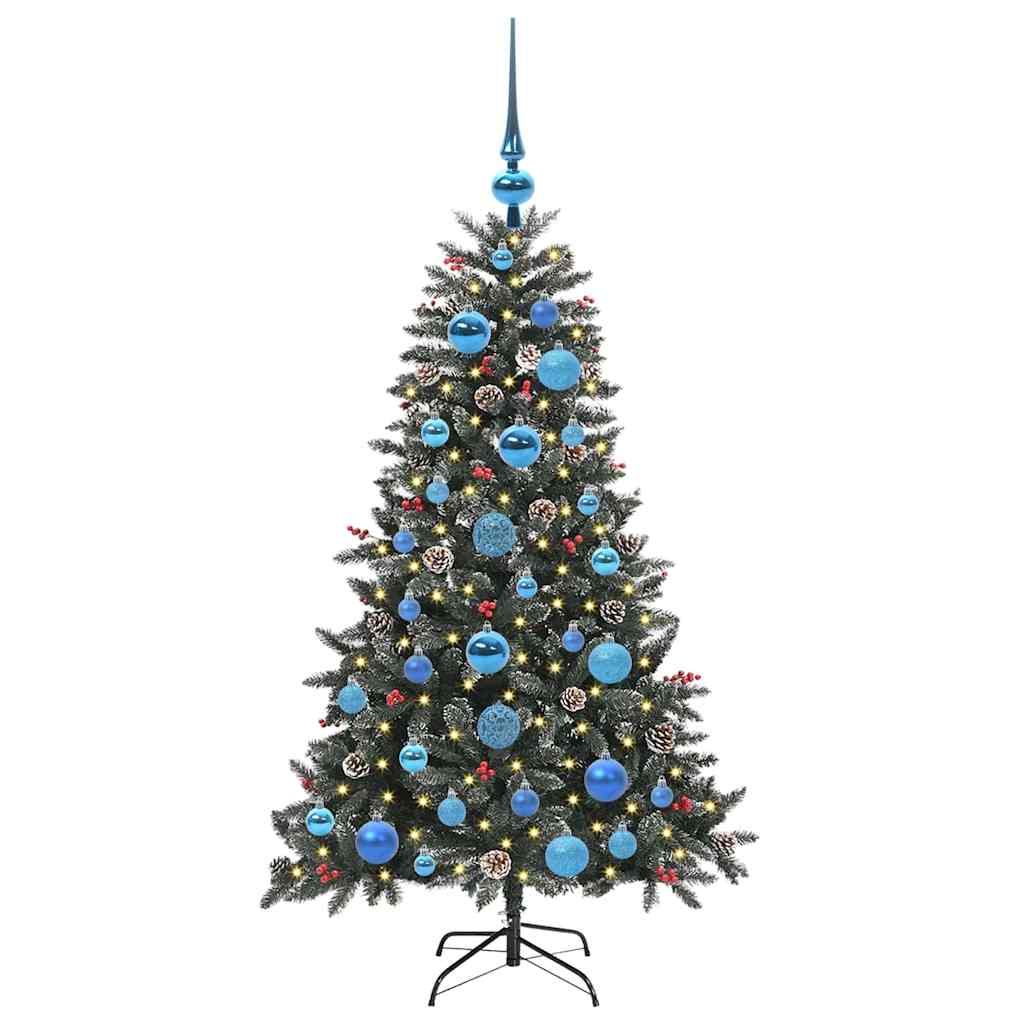 Dirbtinė Kalėdų eglutė Žalia 120 cm PVC, plastikas ir plienas