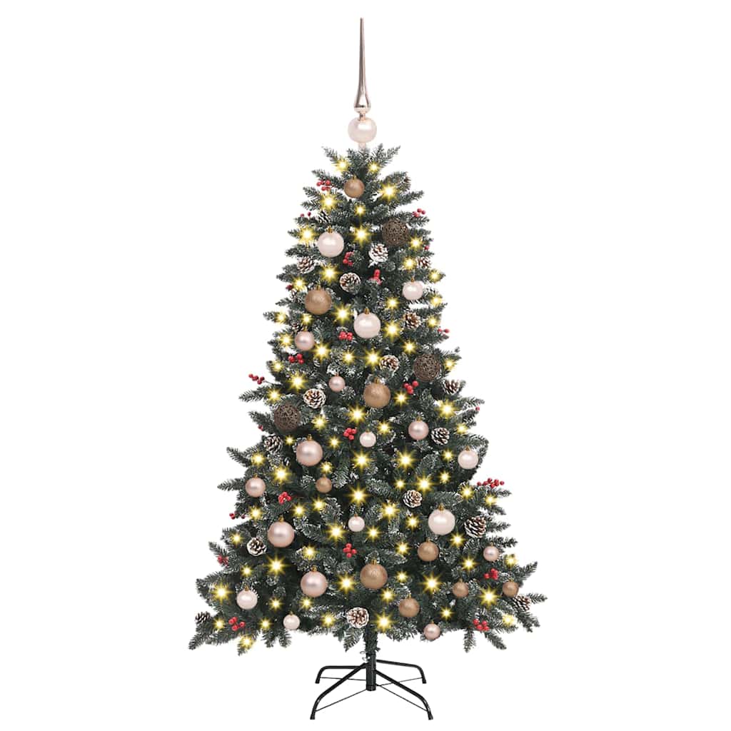 Dirbtinė Kalėdų eglutė Žalia 150 cm PVC, plastikas ir plienas