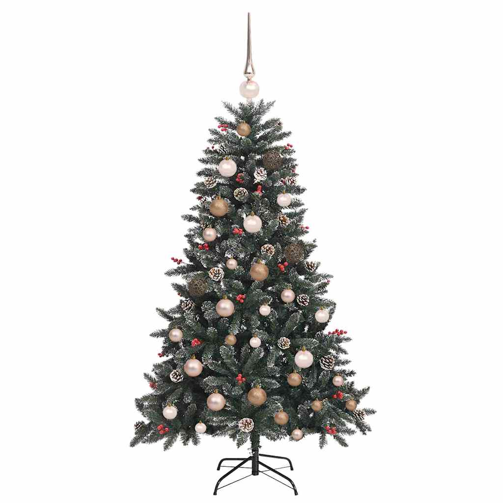 Dirbtinė Kalėdų eglutė Žalia 150 cm PVC, plastikas ir plienas