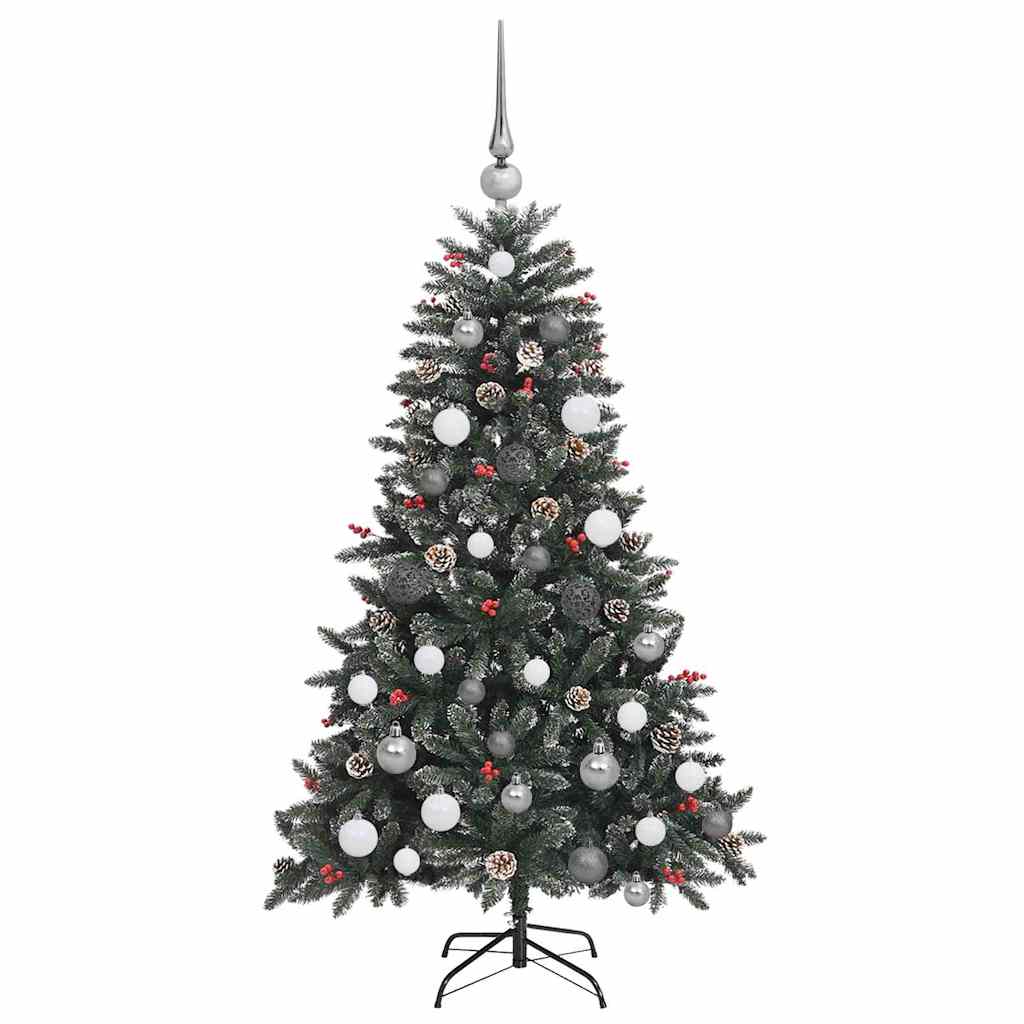 Dirbtinė Kalėdų eglutė Žalia 150 cm PVC, plastikas ir plienas