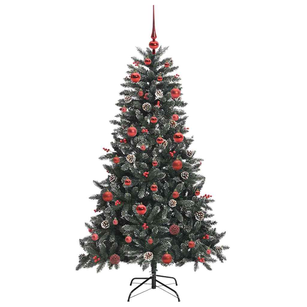 Dirbtinė Kalėdų eglutė Žalia 150 cm PVC, plastikas ir plienas