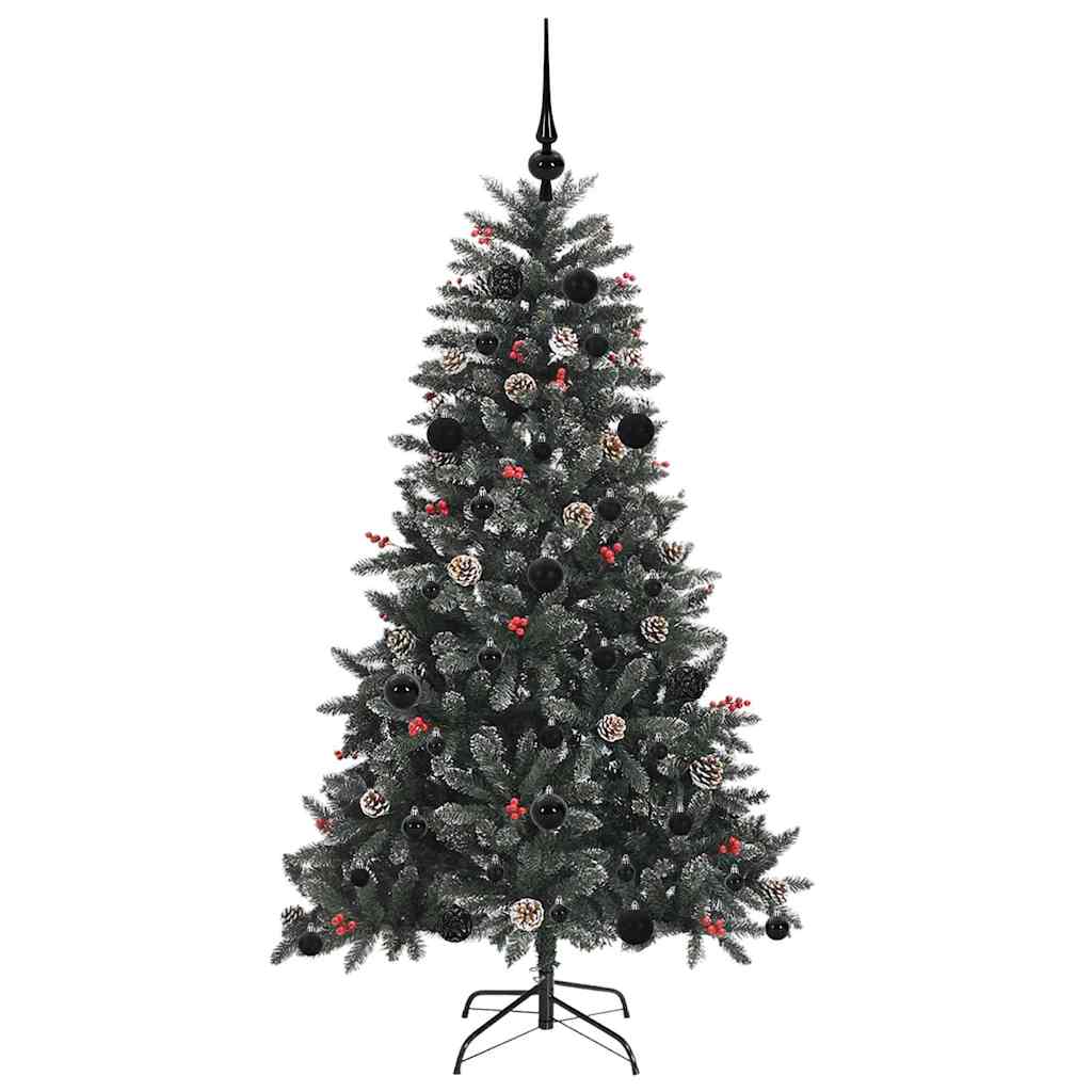 Dirbtinė Kalėdų eglutė Žalia 150 cm PVC, plastikas ir plienas