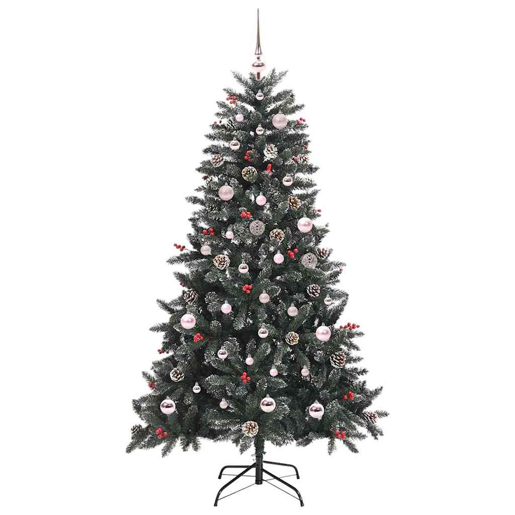 Dirbtinė Kalėdų eglutė Žalia 150 cm PVC, plastikas ir plienas